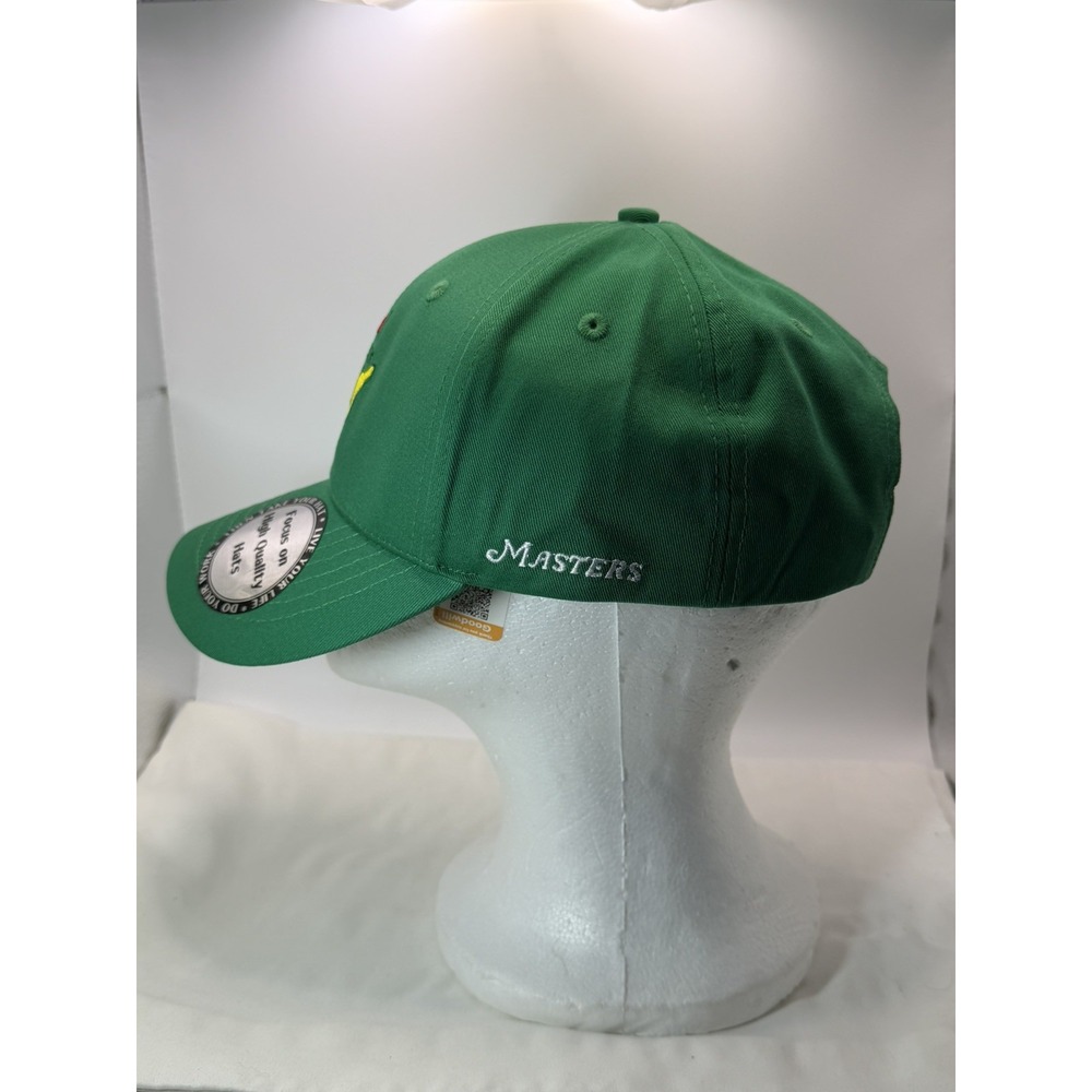 New Masters Golf Tournament Green Hat Embroidered Adjustable Size - Picture 6 of 10
